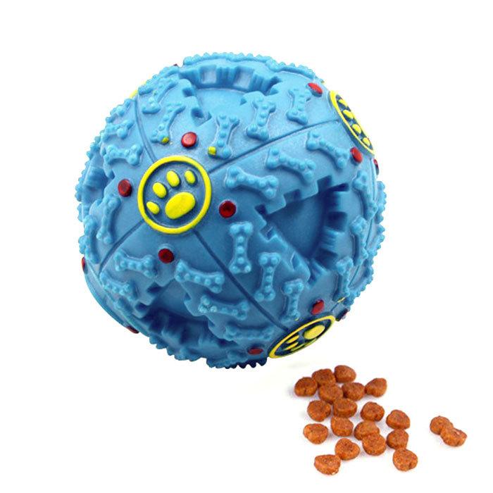 犬 おやつボール 通販 おやつ ボール オモチャ おもちゃ エサ 餌 音が鳴る 犬用おもちゃ 噛む 噛むおもちゃ デンタルケア 洗える 丸洗い 小型犬 中型犬 犬 | ブランド登録なし | 03