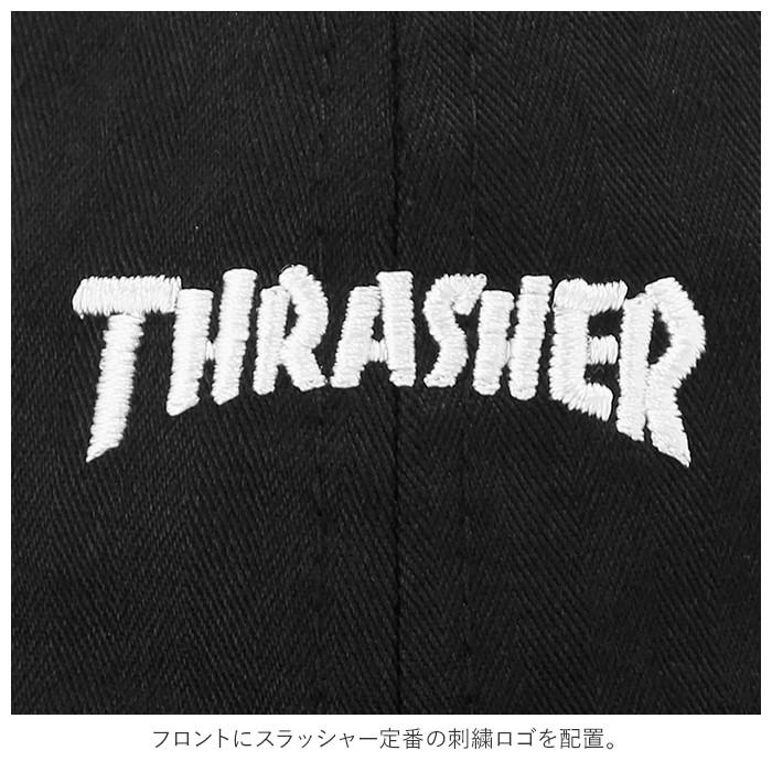 スラッシャー 通販スラッシャー キャップ メンズ レディース ブランド THRASHER ローキャップ 浅め 無地 ロゴ 刺繍 ワンポイント MAG LOGO 帽子 綿 スラッシャー | THRASHER | 12
