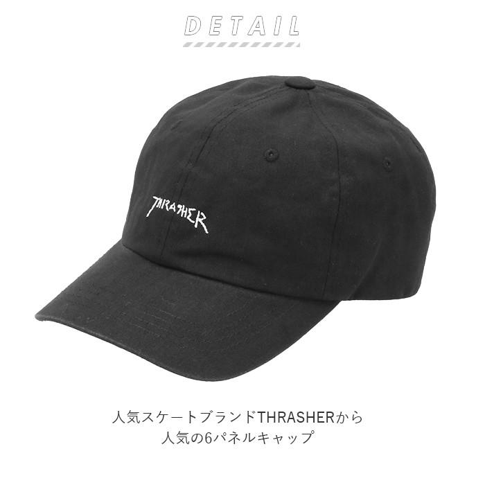 スラッシャー 通販スラッシャー キャップ メンズ レディース ブランド THRASHER ローキャップ 浅め 無地 ロゴ 刺繍 ワンポイント GONZ LOGO 帽子 スラッシャー | THRASHER | 08