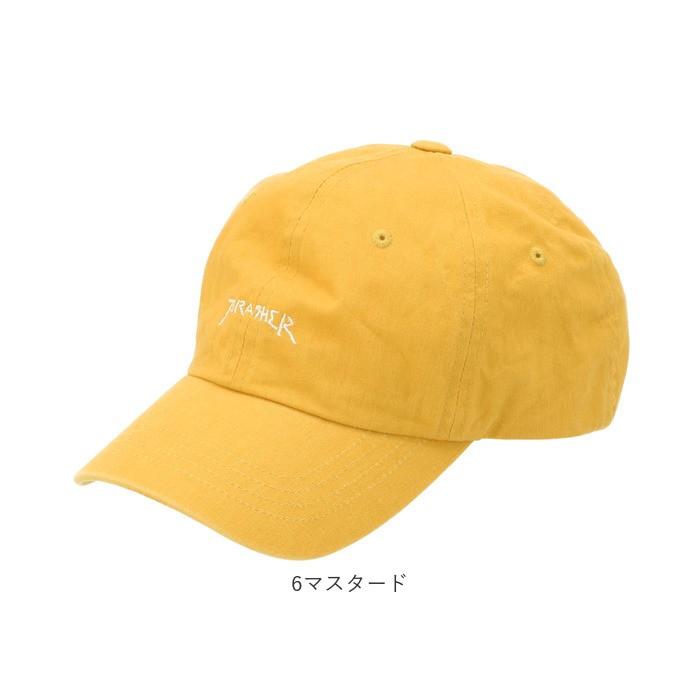 スラッシャー 通販スラッシャー キャップ メンズ レディース ブランド THRASHER ローキャップ 浅め 無地 ロゴ 刺繍 ワンポイント GONZ LOGO 帽子 スラッシャー | THRASHER | 19