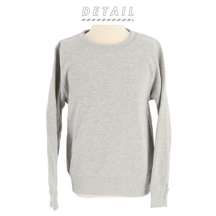 トレーナー キッズ 通販 ジュニア クルーネックライトトレーナー スウェット ルームウェア 100 110 120 130 140 150 8.4オンス 薄手 アメカジ 無地 綿100 | Printstar | 01