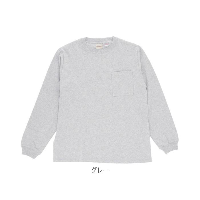 ロンt 通販ロンt メンズ ブランド goodwear 長袖 tシャツ ロングスリーブ グッドウェア おしゃれ シンプル 無地 アースカラー ポケット付き 秋 冬 秋服 | Goodwear | 20