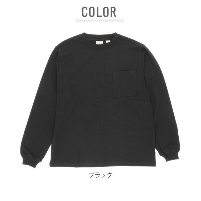 ロンt 通販ロンt メンズ ブランド goodwear 長袖 tシャツ ロングスリーブ グッドウェア おしゃれ シンプル 無地 アースカラー ポケット付き 秋 冬 秋服 | Goodwear | 18