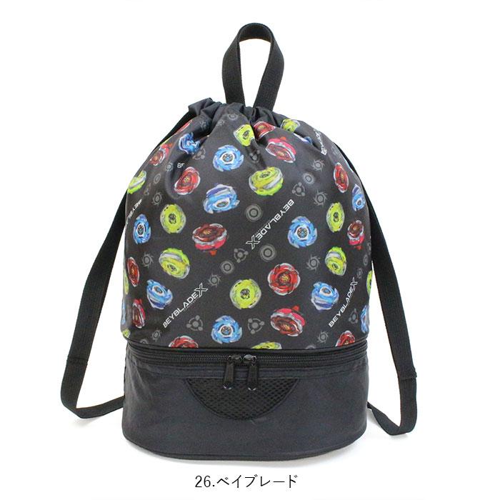 高波クリエイト プールバッグ 2WAY ボンサック型 通販 ビーチバッグ ナップサック プールバック ビーチバック リュックサック スイムバッグ 高波クリエイト | すみっコぐらし | 33