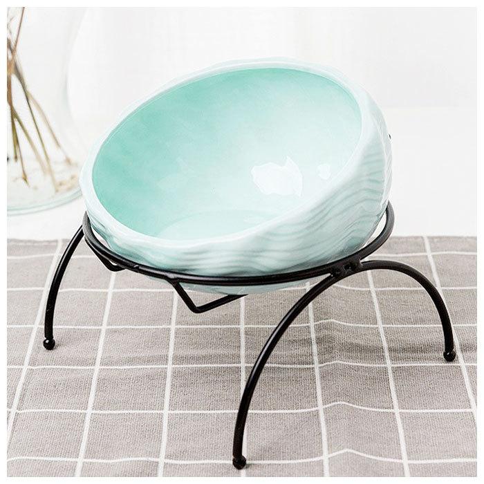 フードボウル 高さがある 通販 陶器 お皿 犬 猫 フードボール 食事台 食器 フードボウルスタンド フードスタンド 餌皿 ごはん皿 ご飯入れ イヌ フードボウル |  | 02