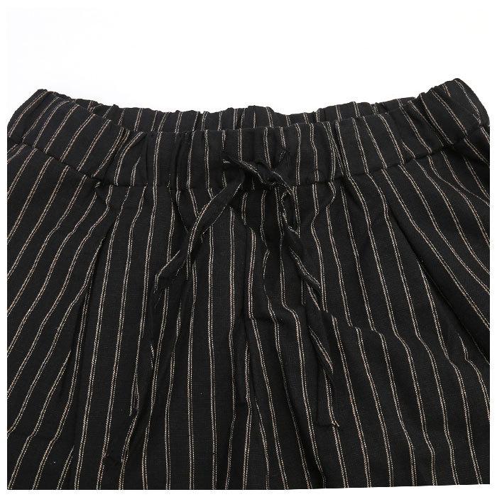 ワイドパンツ メンズ 通販 レディース 男女兼用 黒 ガウチョパンツ クロップド パンツ 春 夏 秋 柄 袴パンツ 大人 かわいい 大きいサイズ ワイドパンツ |  | 10