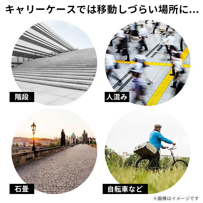 背負い ベルト バンド 通販 背負いベルト 背負いバンド キャリーを背負える 旅行 防災 防災グッズ 備え キャリーバッグ スーツケース リュックサック 背負い | BACKYARD FAMILY | 03