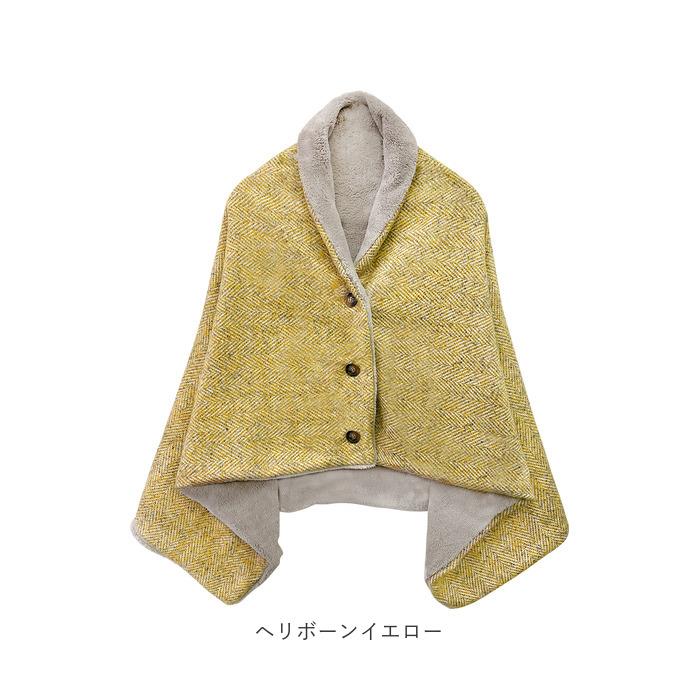 ブランケット ひざ掛け 3way 通販 145 × 80cm 膝掛け ひざかけ 暖かい おしゃれ ポンチョ風 秋冬 冬 あったかグッズ 腰巻き 大判 ブランケット | ブランド登録なし | 23