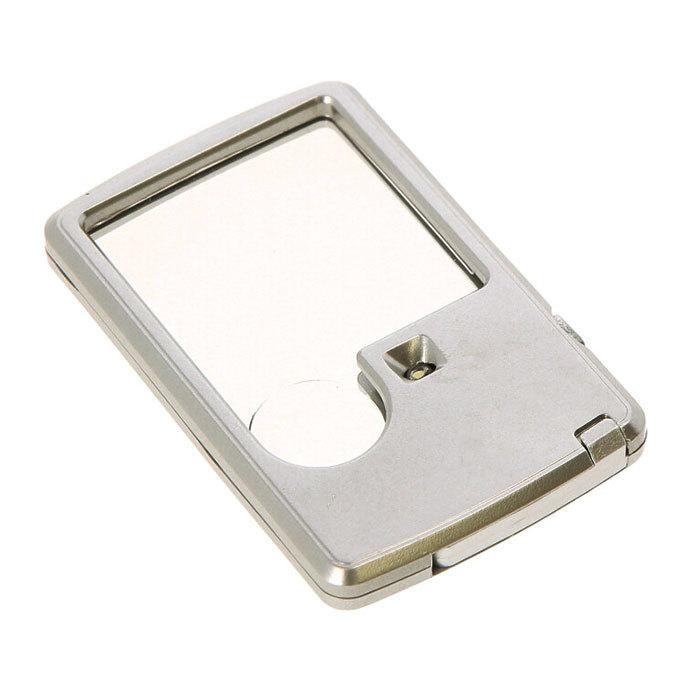 ルーペ 携帯 通販 ポケットルーペ  LEDライト付 LED LEDライト 拡大鏡 虫眼鏡 3倍 サブレンズ 6倍 高品質 小さい クレジットカードサイズ ポケット 入る ルーペ |  | 03