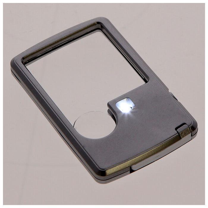 ルーペ 携帯 通販 ポケットルーペ  LEDライト付 LED LEDライト 拡大鏡 虫眼鏡 3倍 サブレンズ 6倍 高品質 小さい クレジットカードサイズ ポケット 入る ルーペ |  | 05