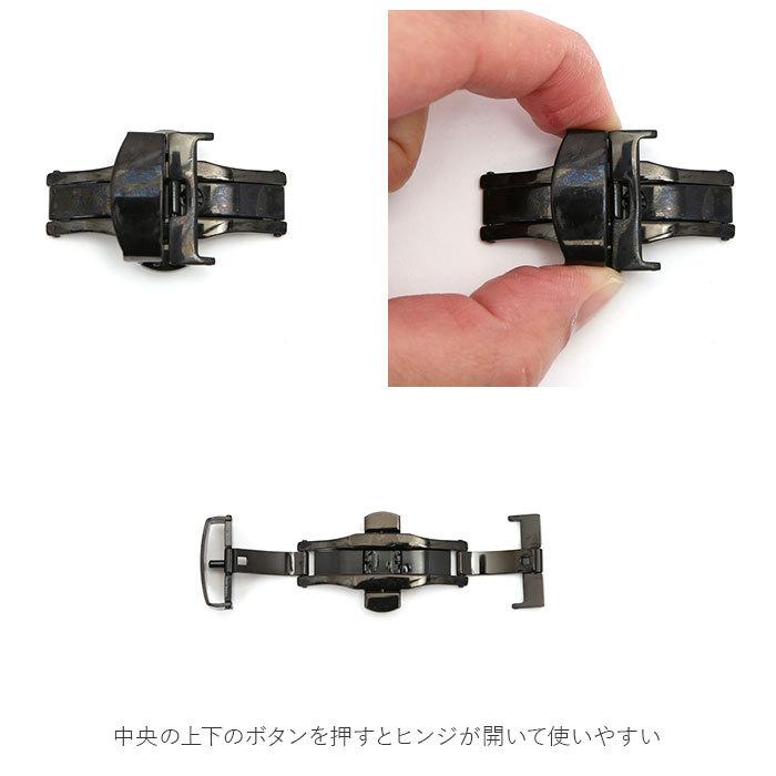 腕時計ベルト 部品 通販 プッシュ式 Ｄバックル 腕時計用バックル バックル 時計バンド 時計尾錠 時計バックル 腕時計 金具 革ベルト ステンレス 腕時計ベルト | ブランド登録なし | 10