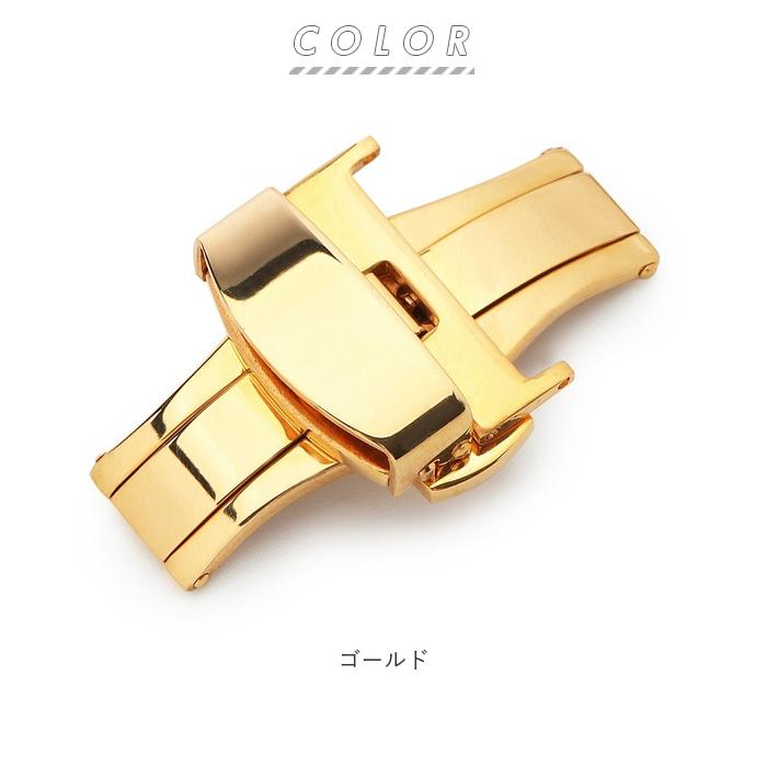 腕時計ベルト 部品 通販 プッシュ式 Ｄバックル 腕時計用バックル バックル 時計バンド 時計尾錠 時計バックル 腕時計 金具 革ベルト ステンレス 腕時計ベルト | ブランド登録なし | 11