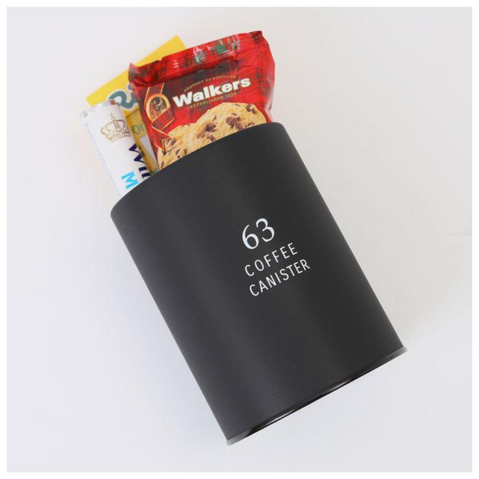 コーヒー 通販コーヒー キャニスター 缶 コーヒー豆 保存容器 保存 ケース ブリキ缶 蓋付き ストッカー 密封 容器 ブランド 63 ロクサン 紅茶 バリスタ シンプル |  | 10