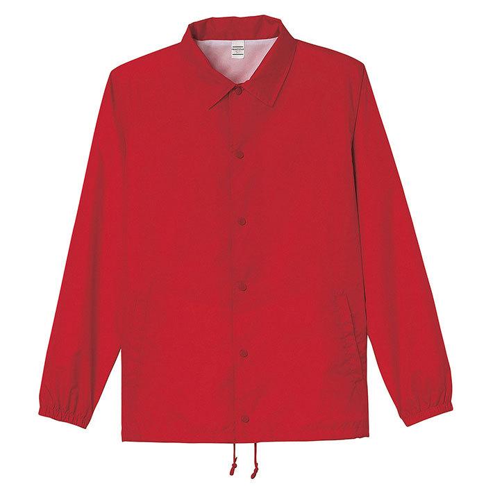 コーチジャケット メンズ 通販 レディース あたたかい 裏トリコット 保湿性 ジャケット カジュアル 無地 ユニフォーム ストリート S M L XL コーチジャケット | Printstar