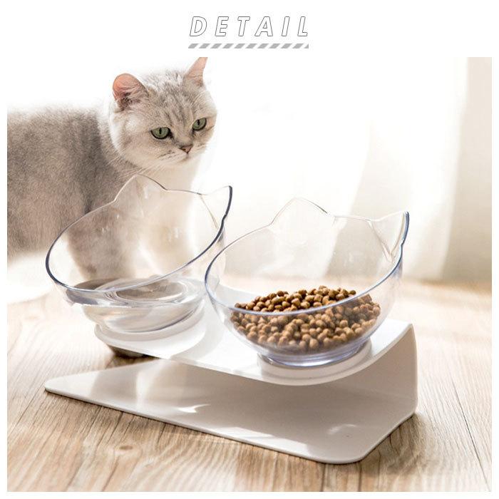 ペット 食器台 ダブル 通販 フードボウル 犬 猫 フードボール 食事台 食器 フードボウルスタンド フードスタンド 高さがある 餌台 ご飯台 テーブル ペット |  | 01