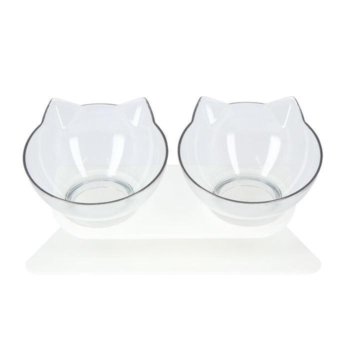 ペット 食器台 ダブル 通販 フードボウル 犬 猫 フードボール 食事台 食器 フードボウルスタンド フードスタンド 高さがある 餌台 ご飯台 テーブル ペット |  | 03