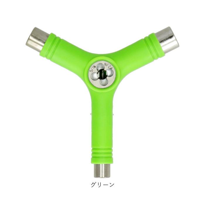 スケボーツール 通販 Yツール Y字 Y-tool ネジ切り ねじ切り スケートボード スケボー 工具 調整工具 skateboard ビス デッキ タップ付き スケボーツール | トラック | 10