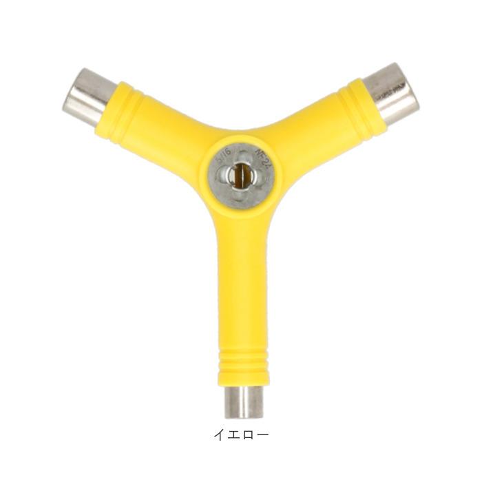 スケボーツール 通販 Yツール Y字 Y-tool ネジ切り ねじ切り スケートボード スケボー 工具 調整工具 skateboard ビス デッキ タップ付き スケボーツール | トラック | 14