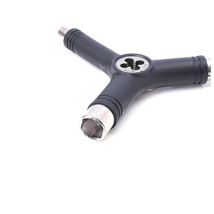 スケボーツール 通販 Yツール Y字 Y-tool ネジ切り ねじ切り スケートボード スケボー 工具 調整工具 skateboard ビス デッキ タップ付き スケボーツール | トラック | 06