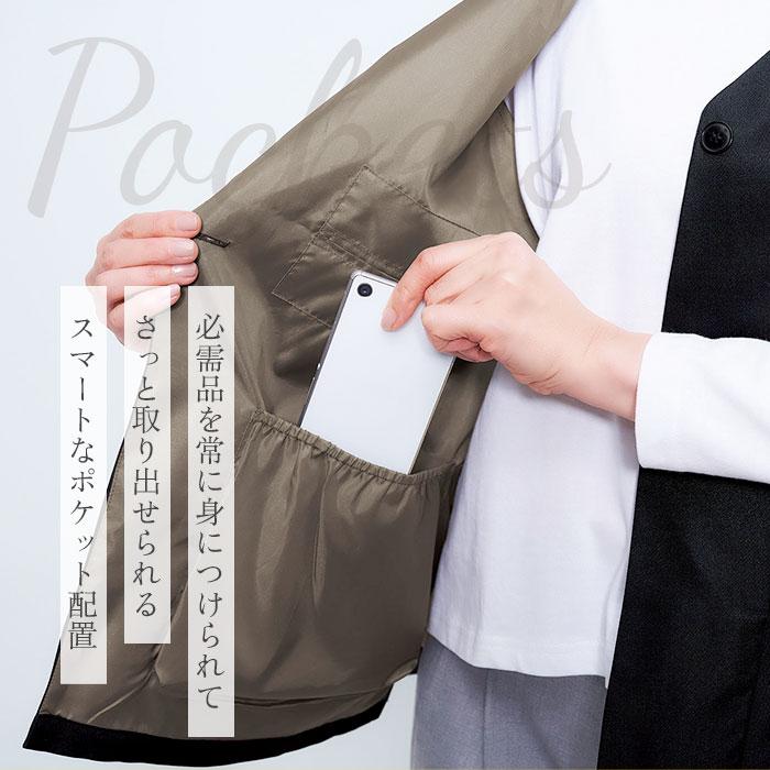 手ぶら ベスト レディース 通販 手ぶらベスト トップス 羽織り羽織 多機能ポケット 8ポケット BENNRI おしゃれ オシャレ 防犯対策 コートイン 旅行 手ぶら |  | 06