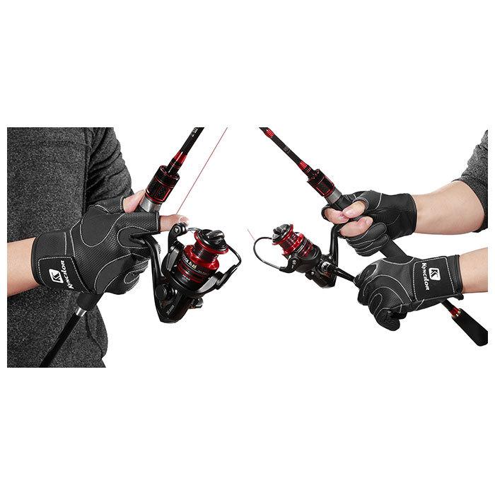 釣り 通販釣り 手袋 滑り止め フィッシンググローブ フィッシング グローブ ゆびなし 3本 指なし 防寒 アウトドア スポーツ 釣り道具 小物 バス釣り  釣り |  | 09