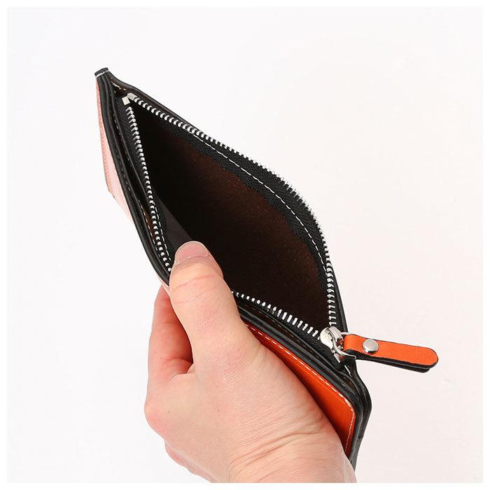 スリム カードケース 大容量 通販 ロングカードケース ロング 17枚収納 長財布 コインケース 小銭入れ 定期入れ カード 薄型 かさばらない レディース スリム | ブランド登録なし | 06