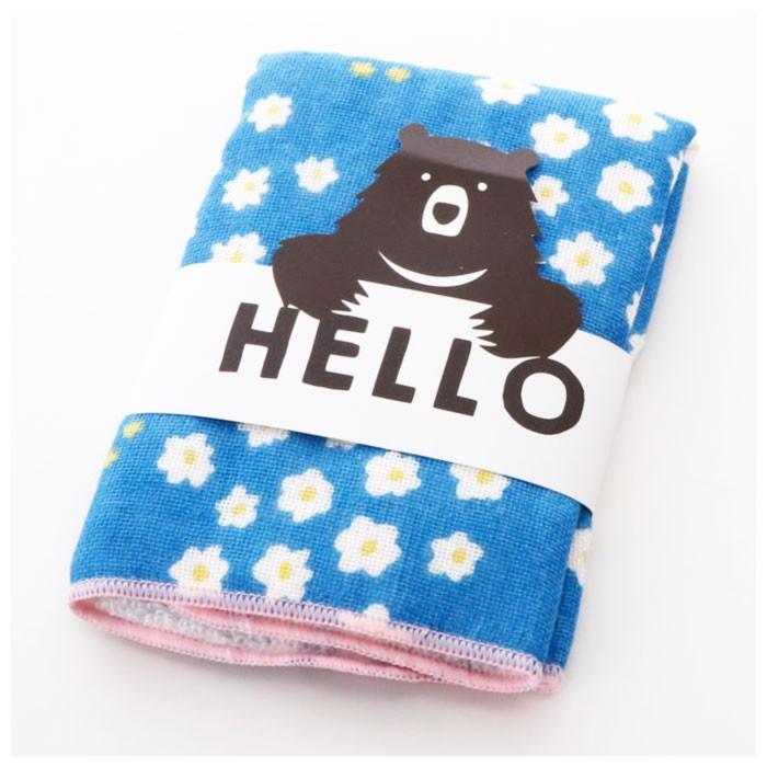 タオルハンカチ キッズ 通販 おしぼりタオル ハンカチ ギフト ブランド ハローベア プチギフト お誕生日 プレゼント コットン 綿 かわいい タオルハンカチ | ブランド登録なし | 18