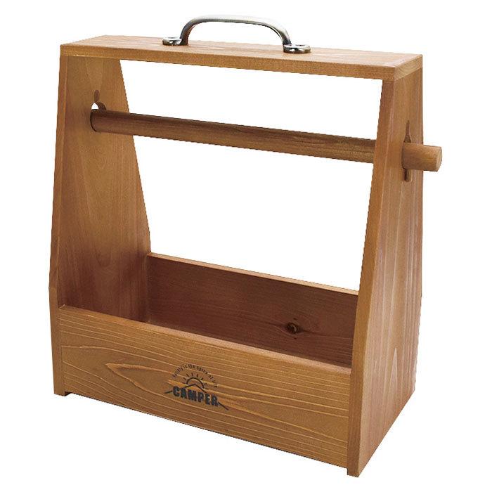 スパイスボックス 通販スパイスボックス キャンプ キッチンペーパーホルダー 調味料ラック 木製 持ち運び 調味料入れ 調味料 収納 スパイスボックス |  | 04