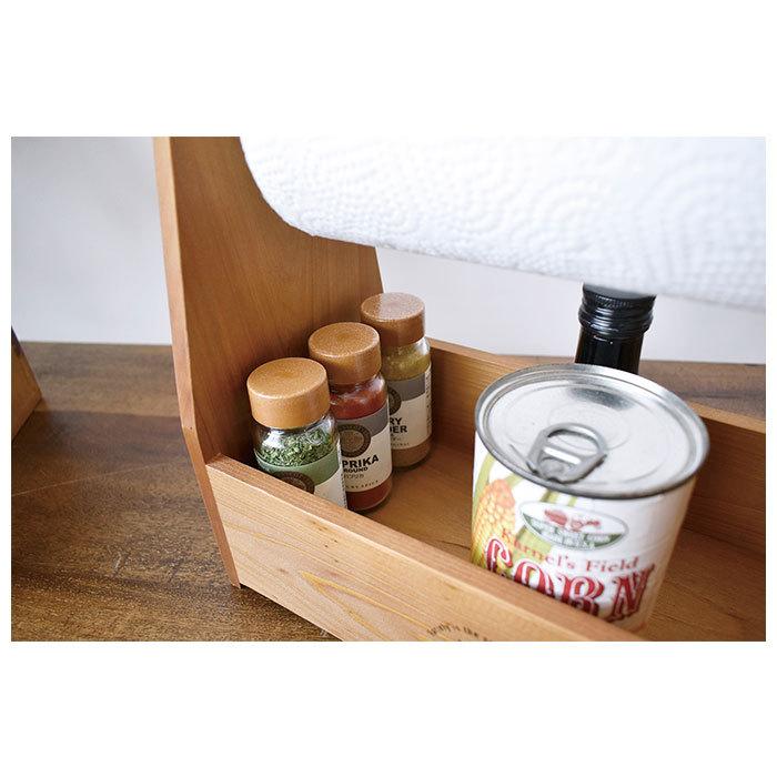 スパイスボックス 通販スパイスボックス キャンプ キッチンペーパーホルダー 調味料ラック 木製 持ち運び 調味料入れ 調味料 収納 スパイスボックス |  | 08
