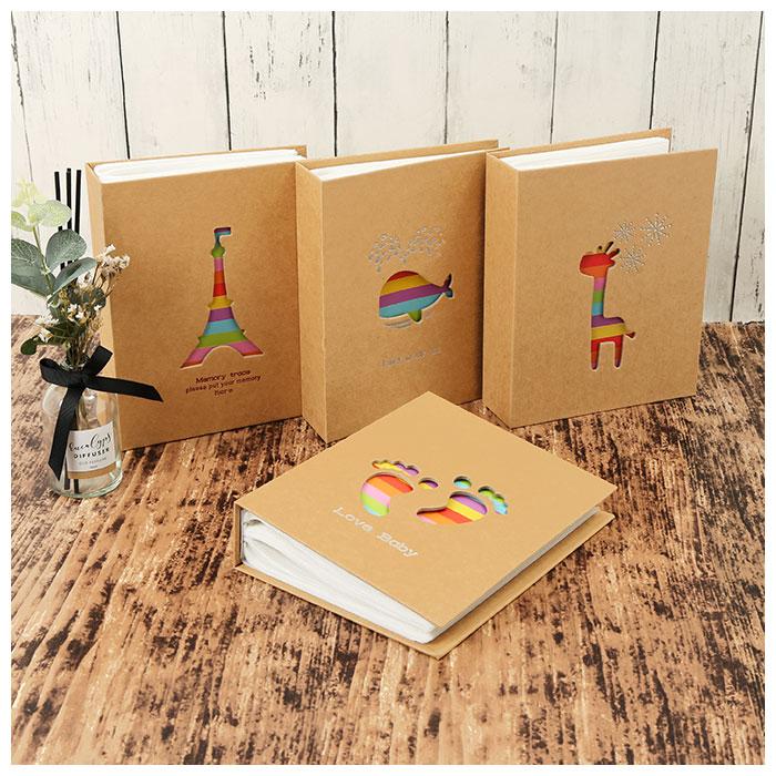 アルバム 通販アルバム 200枚 大容量 ベビー l版 写真 かわいい 出産祝い フォトアルバム ミニアルバム 雑貨 写真整理 ポケット レインボー にじ アルバム | BACKYARD FAMILY | 13