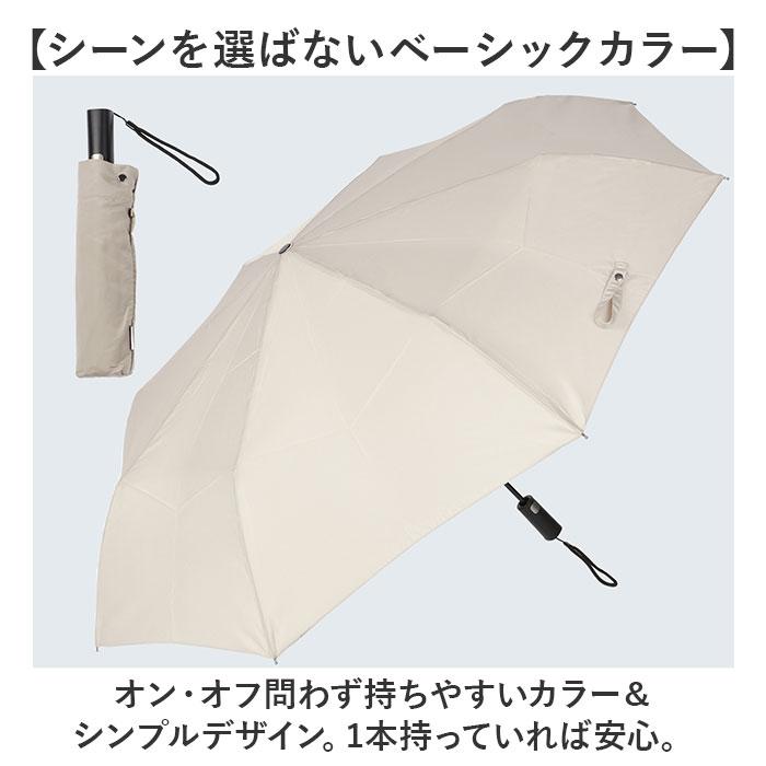 折りたたみ傘 KIZAWA 折りたたみ傘 形状安定 通販 折り畳み傘 自動開閉 自動開閉傘 大きめ 直径 120cm たたみやすい メンズ 超撥水 8本骨 65cm A65XT-083UI | KIZAWA | 17