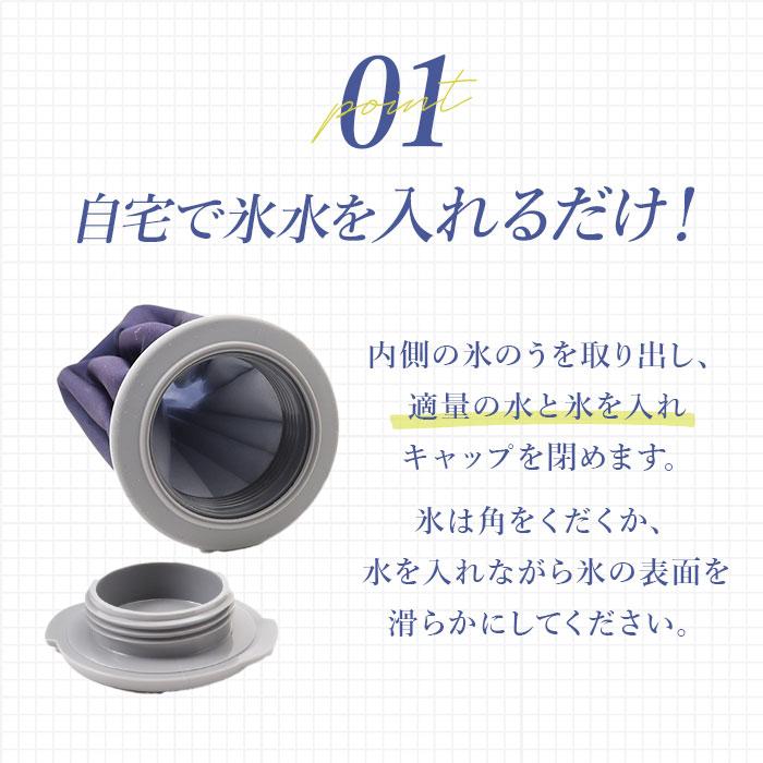 ピーコック 氷嚢 ABC-50 通販 peacock アイスパック 氷のう アイスバッグ ひょうのう スポーツ 発熱 アイシング 布製 大きめ 500ml缶 缶ホルダー ピーコック |  | 05