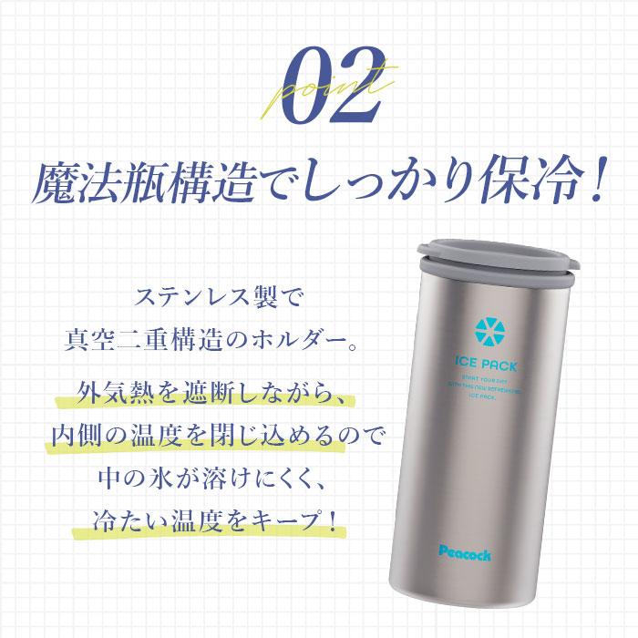ピーコック 氷嚢 ABC-50 通販 peacock アイスパック 氷のう アイスバッグ ひょうのう スポーツ 発熱 アイシング 布製 大きめ 500ml缶 缶ホルダー ピーコック |  | 06