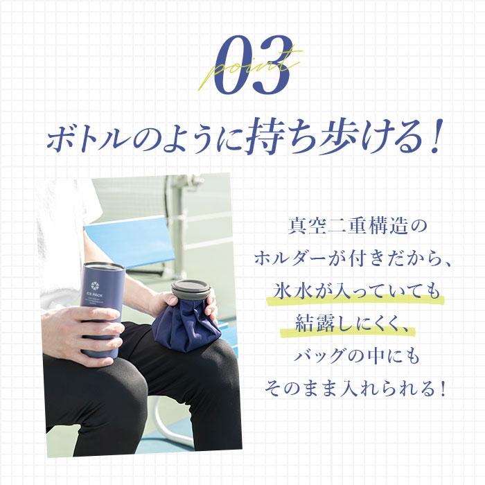 ピーコック 氷嚢 ABC-50 通販 peacock アイスパック 氷のう アイスバッグ ひょうのう スポーツ 発熱 アイシング 布製 大きめ 500ml缶 缶ホルダー ピーコック |  | 07