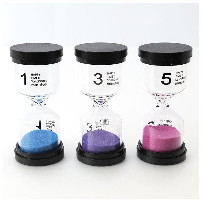 砂時計 おしゃれ 通販 3分 10分 1分 5分 サンドタイマー 15分 30分 オシャレ な タイマー キッチンタイマー 時計 防水 お風呂 6個 セット かわいい 砂時計 | BACKYARD FAMILY | 03