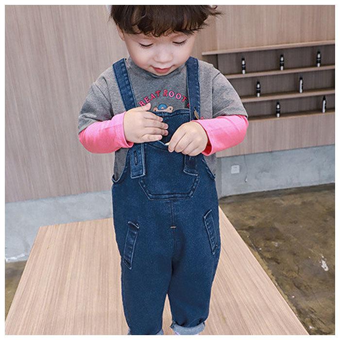 オーバーオール キッズ サロペット 通販 ベビー服 デニム 男の子 女の子 サイズ 約 70 80 90 100 110 1歳 2歳 3歳 4歳 秋冬 春夏 オールインワン オーバーオール | BACKYARD FAMILY | 03