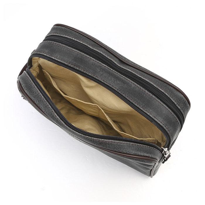 セカンドバッグ 通販セカンドバッグ メンズ ダブルファスナー かっこいい 小さめ レザー クラッチバッグ 40代 50代 60代 日本製 おしゃれ セカンドバッグ |  | 10