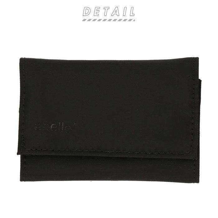 アネロ anello アネロ 財布 通販 メンズ レディース 三つ折り財布 ミニ財布 薄い コンパクト 軽量 軽い おしゃれ シンプル 旅行 アウトドア SHIFT AH-C3601 | anello | 01