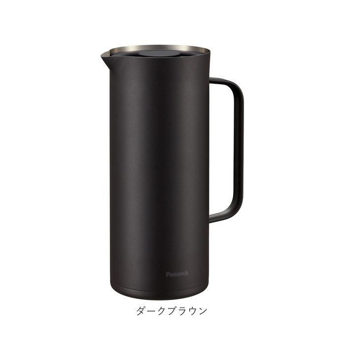 ピーコック 通販ピーコック Peacock ポット AHW-100 リビングポット 卓上ポット ステンレスポット 1L ハンディポット 魔法瓶 保温 保冷 保冷温 ピーコック | ピーコック魔法瓶工業 | 16