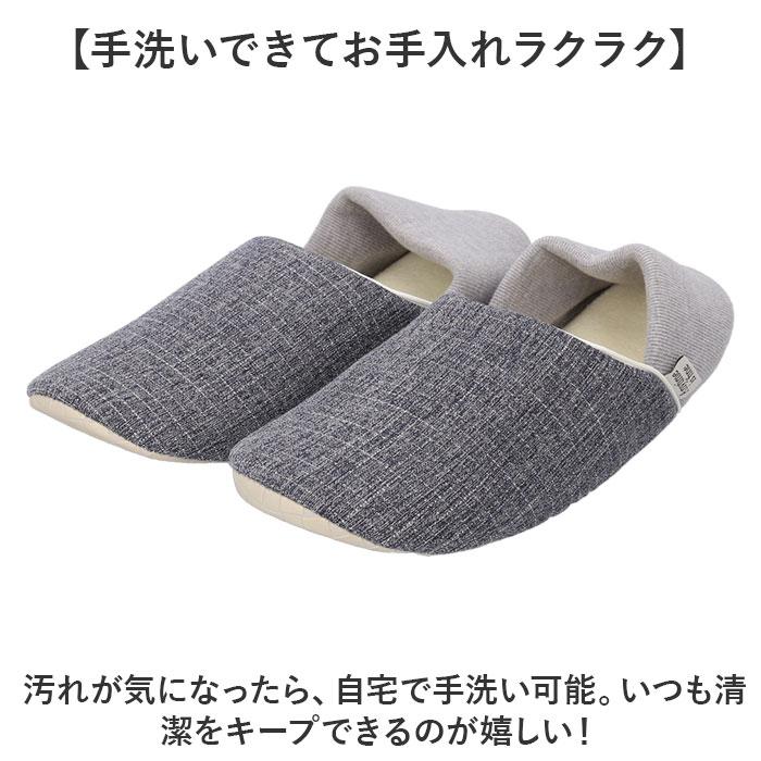 防災スリッパ 通販 スリッパ 前詰まりスリッパ ルームシューズ 室内履き 踏み抜き防止 蓄光テープ 手洗い可 洗える 災害時 メンズ レディース 防災スリッパ | BACKYARD FAMILY | 10
