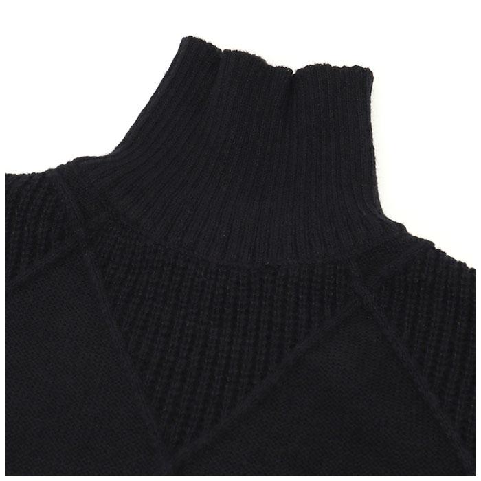 セーター ニット 秋 冬 レディース 通販 ニットセーター タートルネック タートル ハイネック 厚手 プルオーバー 軽量 軽い ケーブル編み ショート丈 セーター | ブランド登録なし | 05