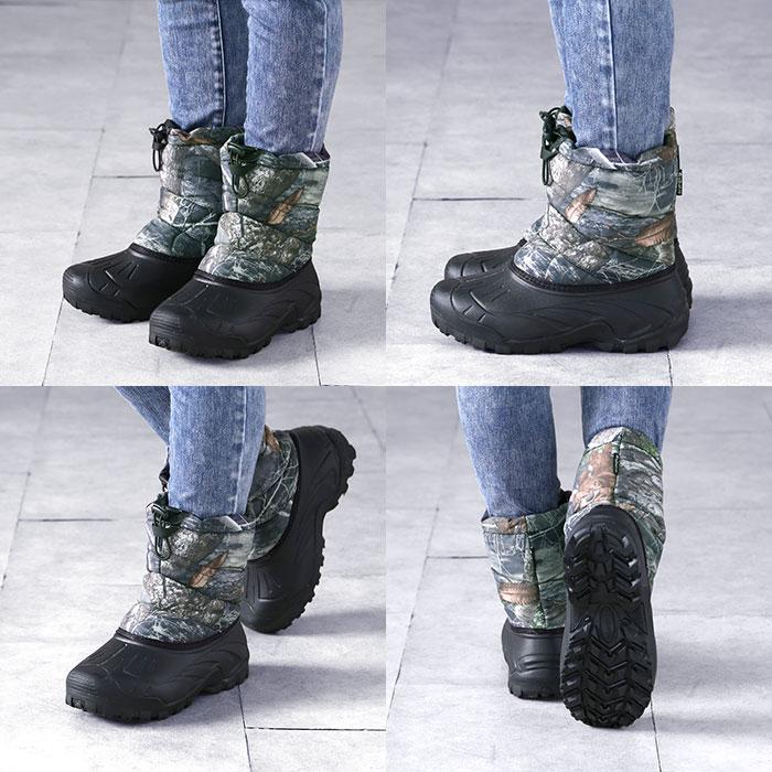 スノーシューズ メンズ レディース 通販 アルバートル スノーブーツ ブラック 防寒靴 女性用 男性用 保温 ブーツ ショートブーツ 完全防水 軽量 スノーシューズ |  | 11