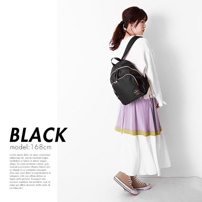 リュックサック レディース シンプル ブランド おしゃれ 40代 リボン ミニリュック 大人 かわいい リボン引き手 通勤 通学 旅行 無地 at Creation リュック | AT CREATION | 09