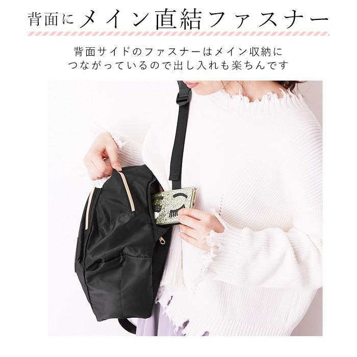 リュックサック レディース シンプル ブランド おしゃれ 40代 リボン ミニリュック 大人 かわいい リボン引き手 通勤 通学 旅行 無地 at Creation リュック | AT CREATION | 13