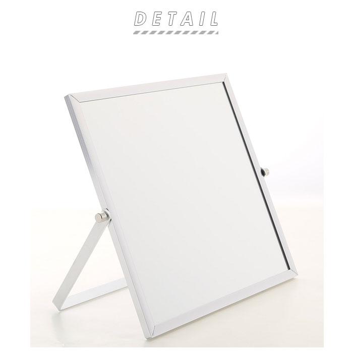 卓上ミラー 大型 通販 おしゃれ スタンドミラー 卓上 大きめ LL シンプル アルミフレーム 化粧 メイク 軽い 軽量 鏡 ミラー Annecy アネシー Paradec 卓上ミラー |  | 02