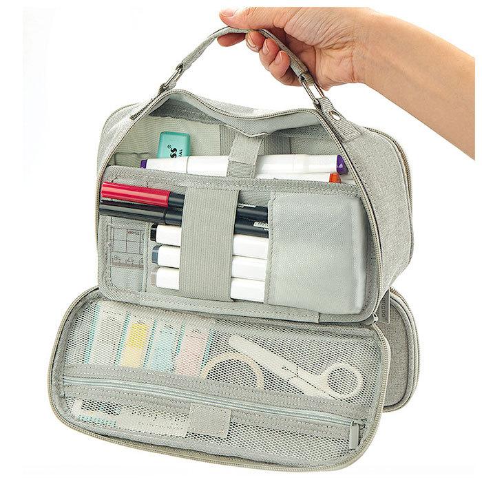 ペンケース 大容量 多機能 通販 筆箱 ペンポーチ ボックス 化粧ポーチ