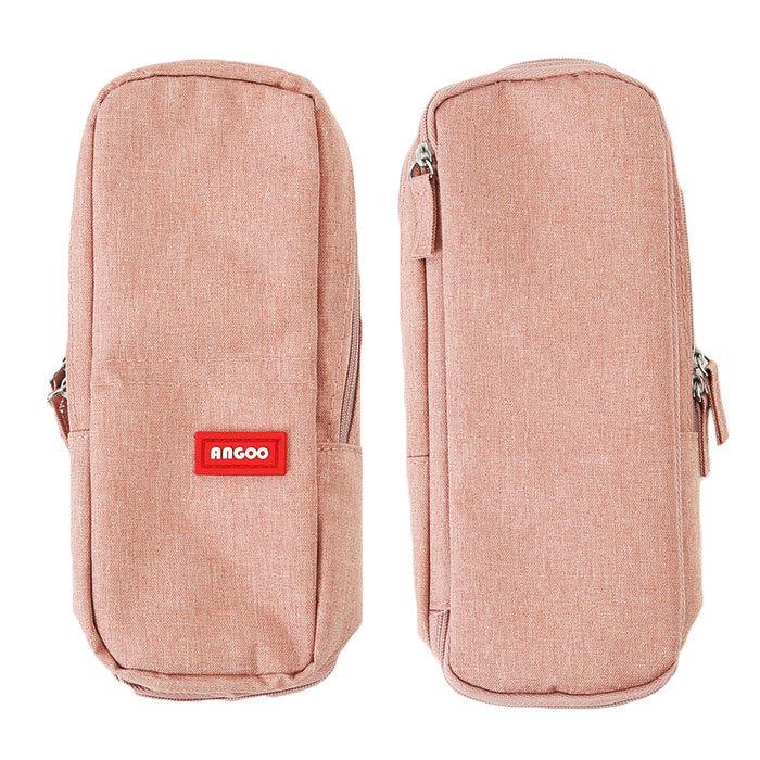 高級品 ペンケース 大容量 通販 自立 スタンド シンプル 大人 子供 多機能 筆箱 ビジネス 文房具 高校生 大学生 タテヨコ ペンポーチ 帆布 おしゃれ Discoversvg Com