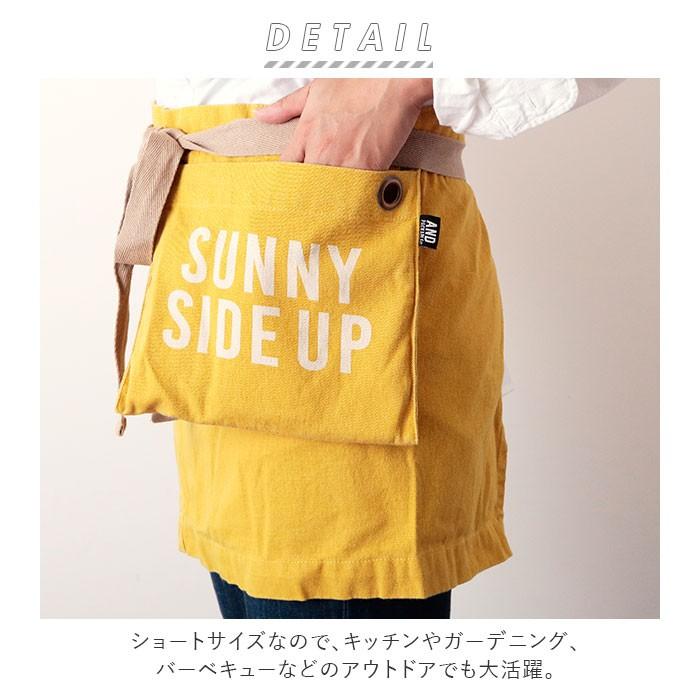 エプロン 通販エプロン おしゃれ カフェ メンズ レディース ショート ギャルソン ナチュラル 大きいサイズ フリーサイズ AND PACKABLE アンドパッカブル 制服 | AND PACKABLE | 02