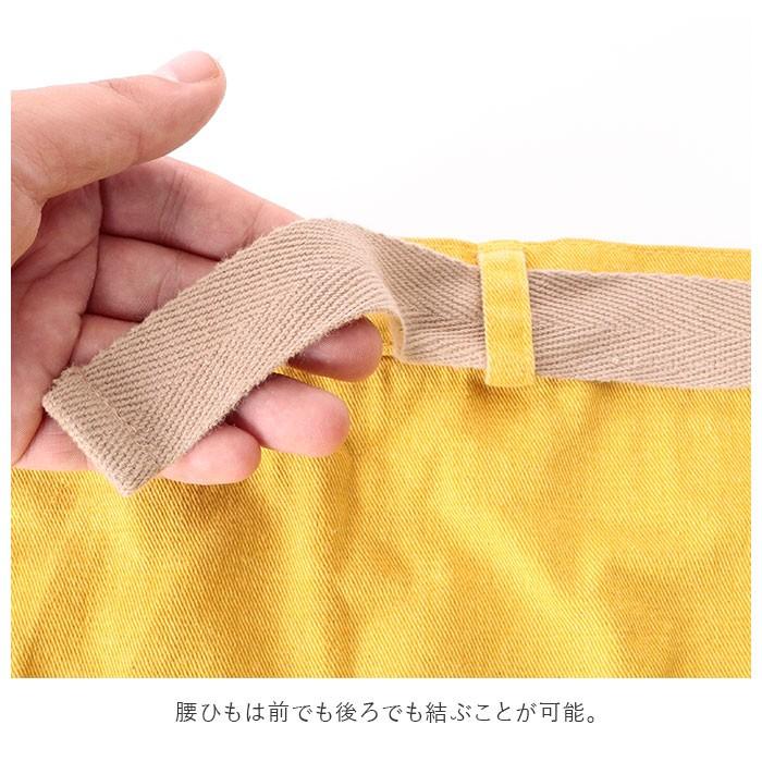 エプロン 通販エプロン おしゃれ カフェ メンズ レディース ショート ギャルソン ナチュラル 大きいサイズ フリーサイズ AND PACKABLE アンドパッカブル 制服 | AND PACKABLE | 08