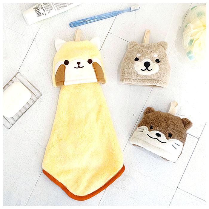 ループタオル 通販ループタオル おしゃれ 女の子 男の子 ループ付きタオル キャラクター 動物 どうぶつ ループ付きハンドタオル 保育園 幼稚園  ループタオル |  | 21